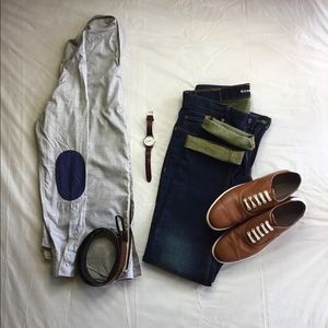 Gray Slim Fit Long Sleeve Button Down Zara Shirt